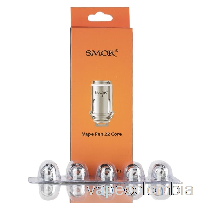 Vape Recargable Smok Vape Pen 22 Bobinas De Repuesto 0.3ohm De Doble Núcleo